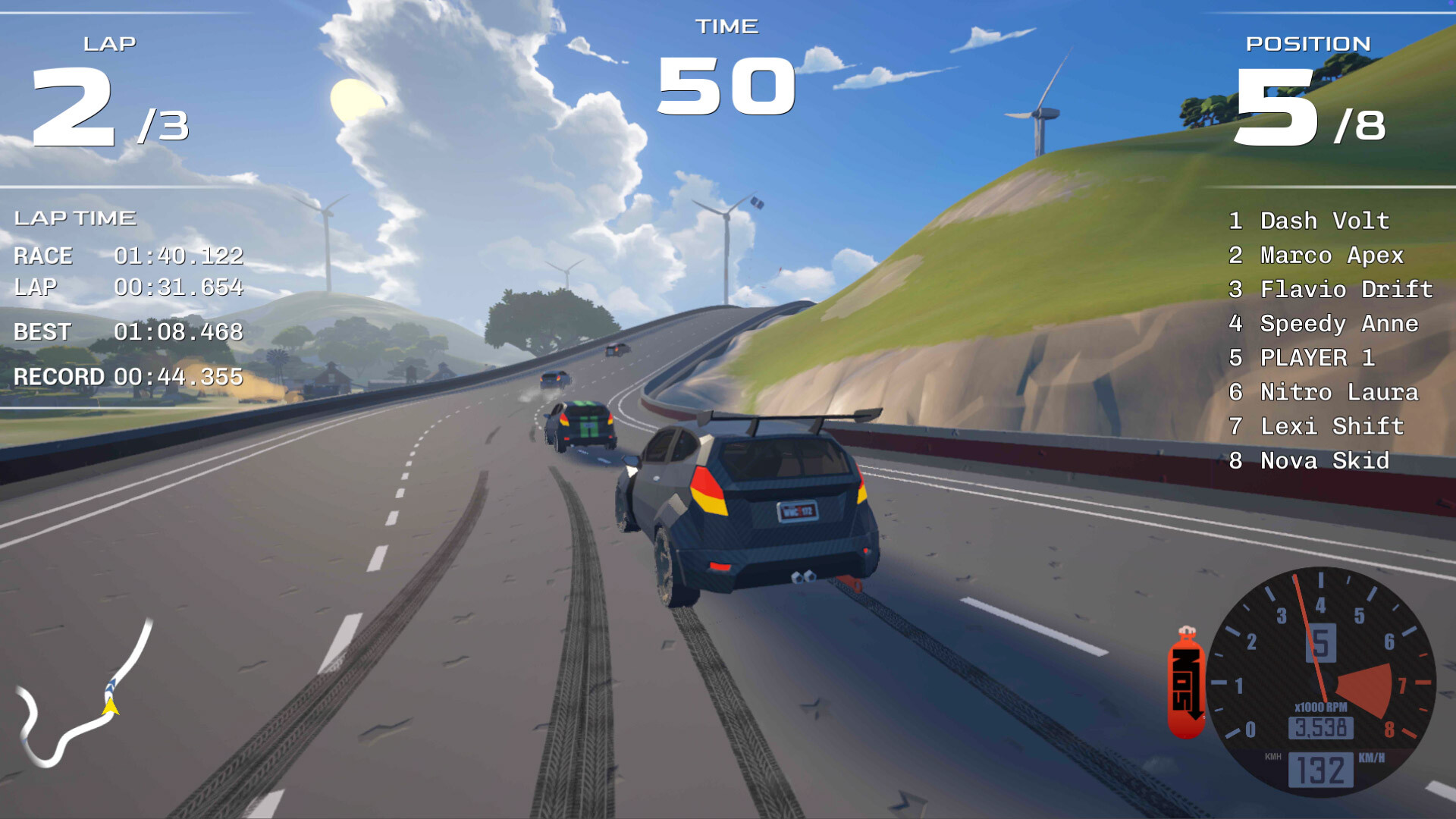 GViRacer screenshot 5