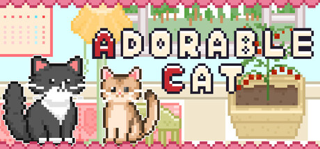 AdorableCat — Steam header