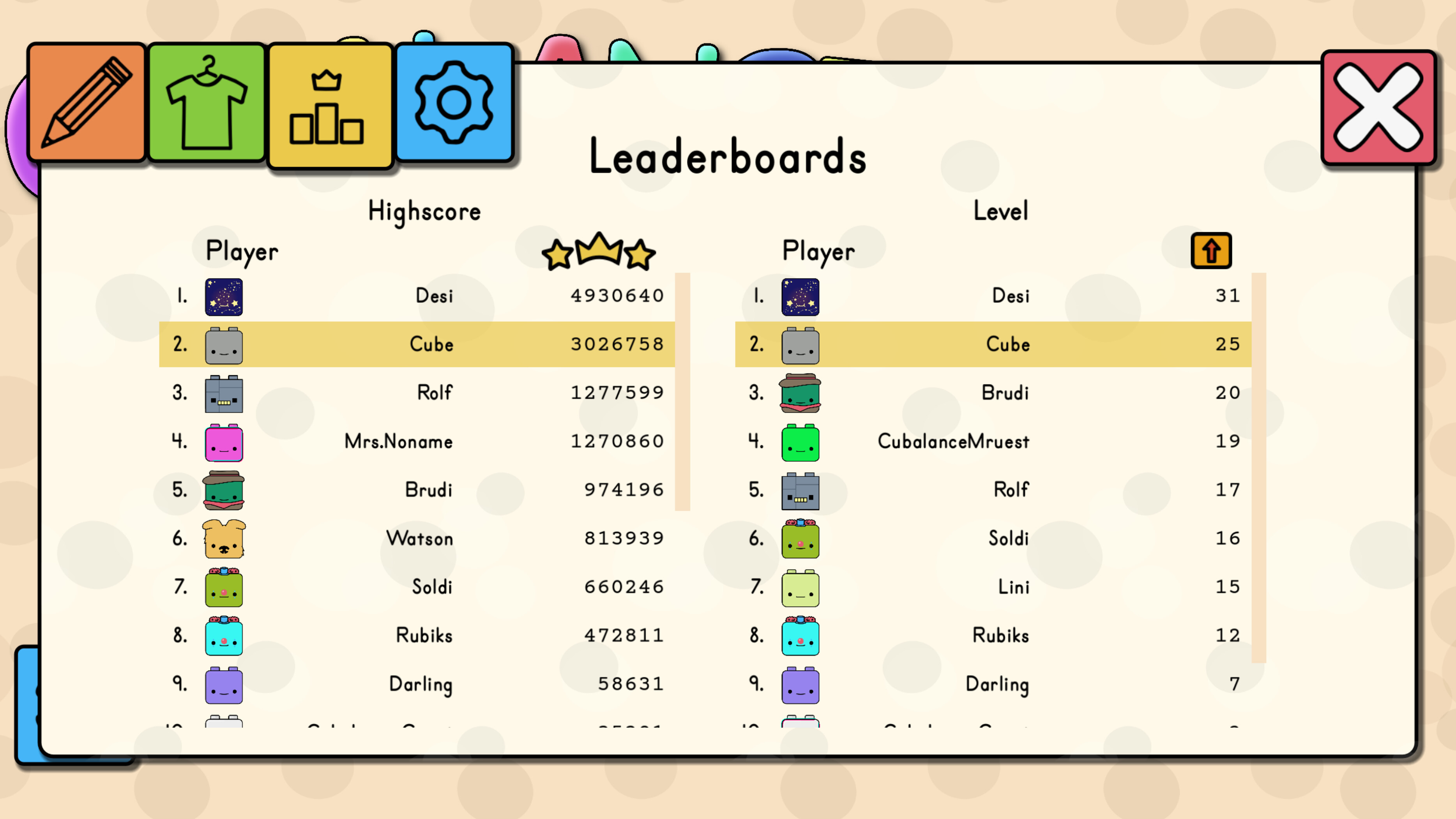 Cubalance screenshot 3