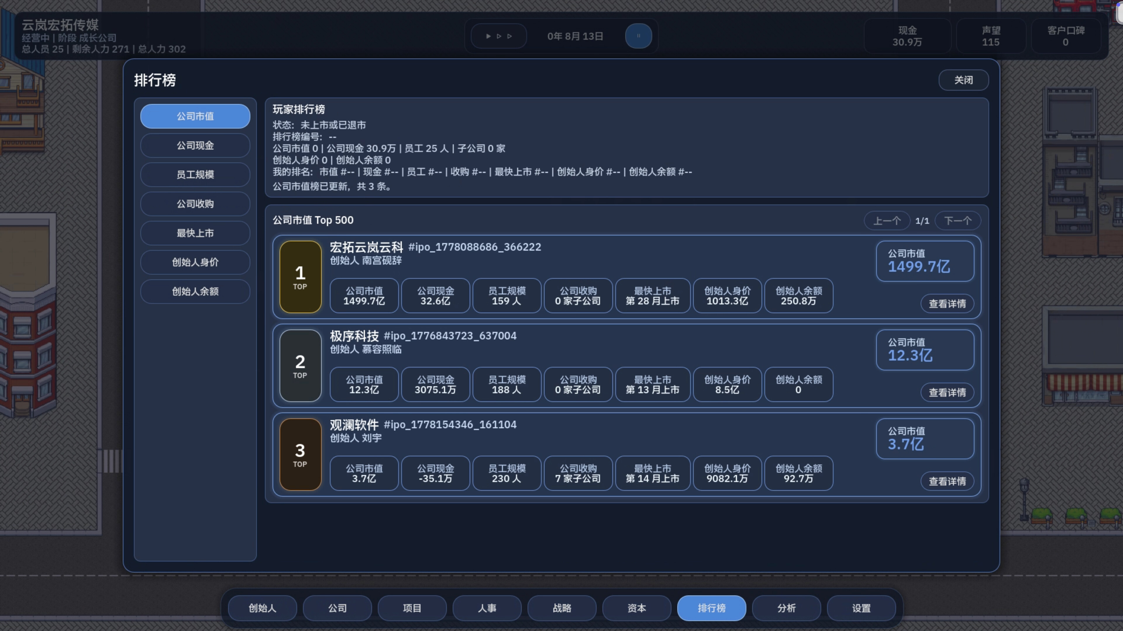 公司崛起 Company Rising screenshot 12
