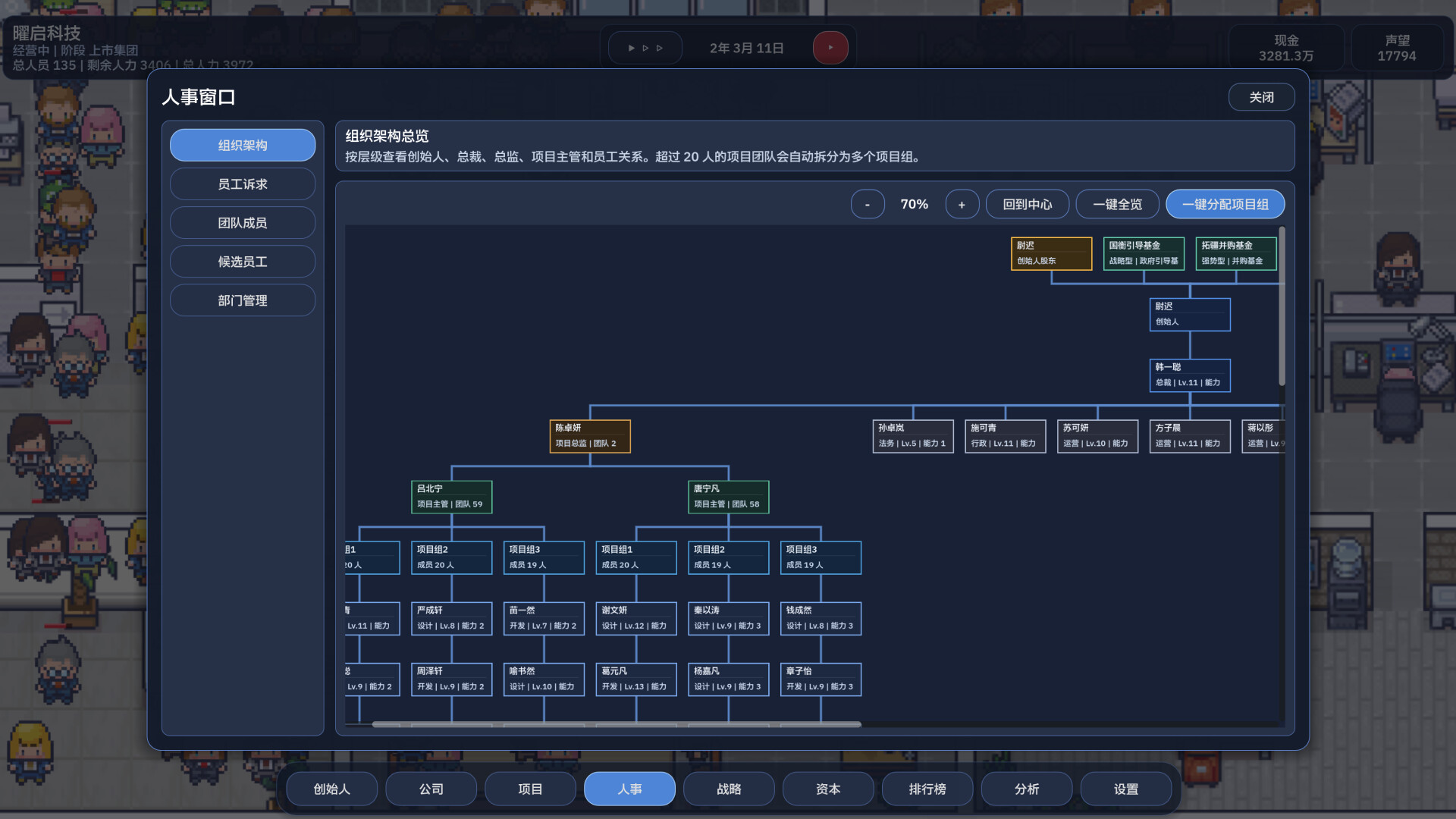 公司崛起 Company Rising screenshot 5