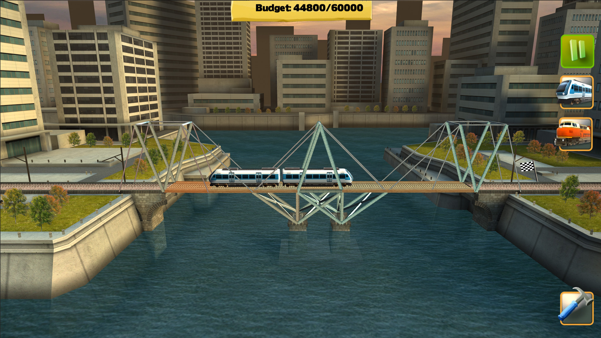 Bridge Constructor - Trains - Expansion Pack screenshot 1
