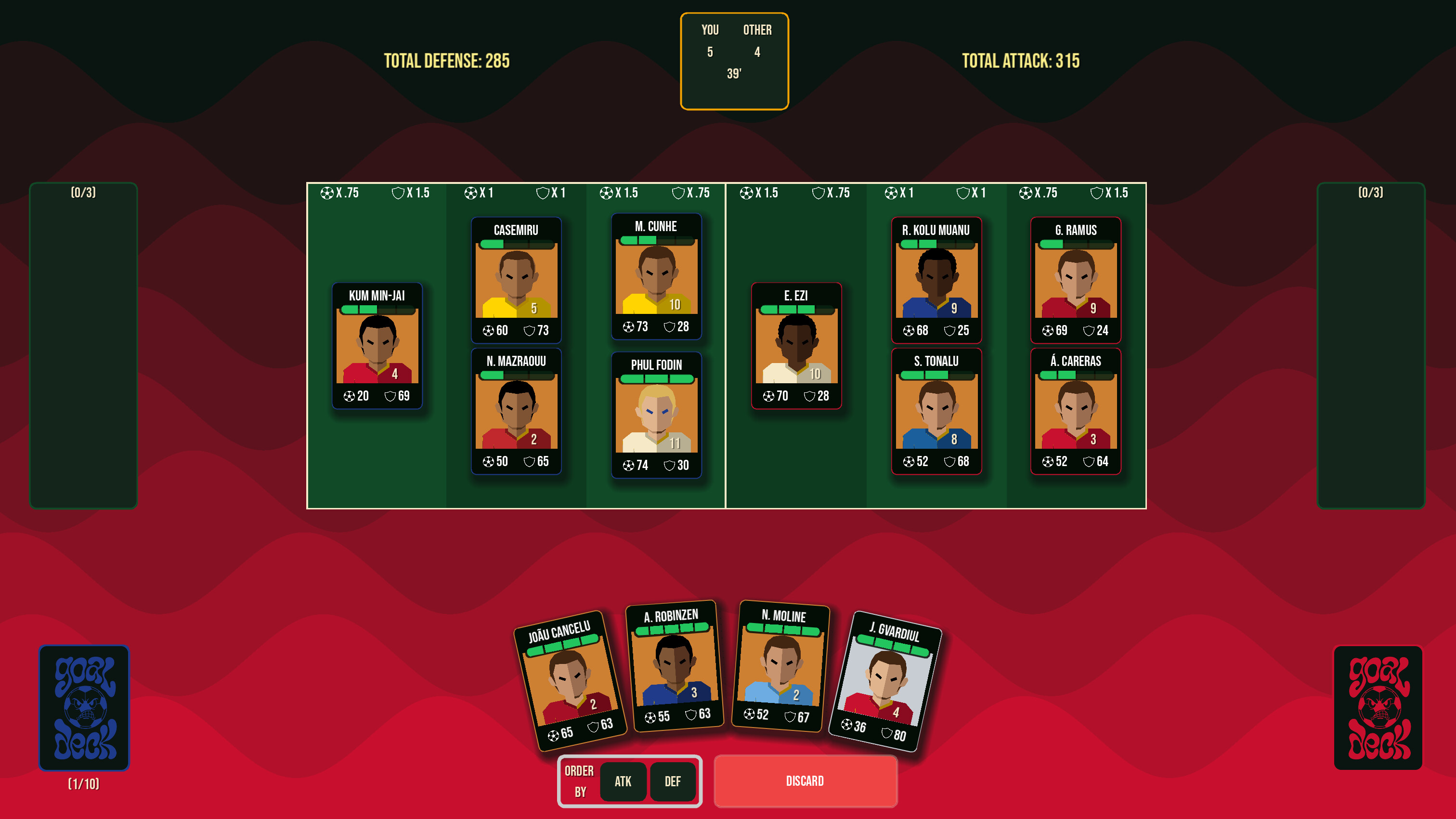 Goaldeck screenshot 2