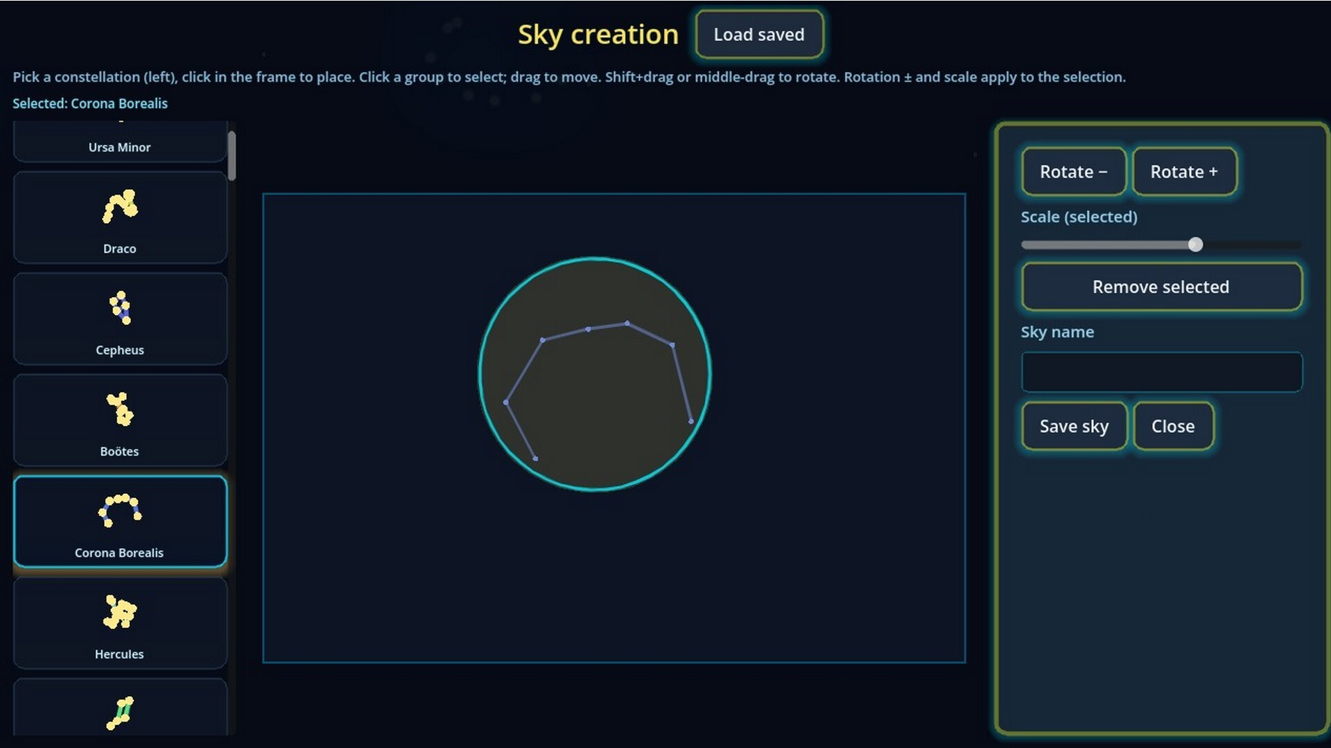 Constellations screenshot 5