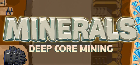 MINERALS: Deep Core Mining — Steam header