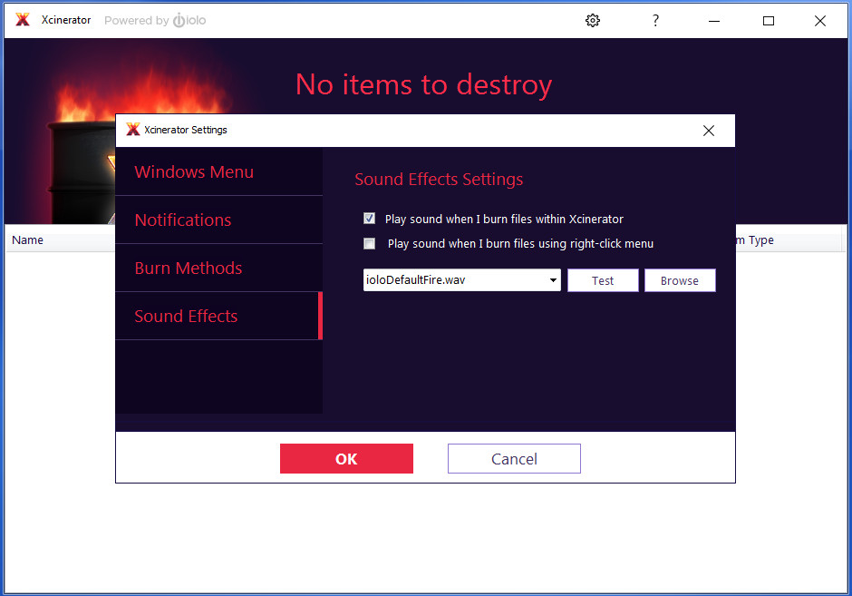 Xcinerator screenshot 9