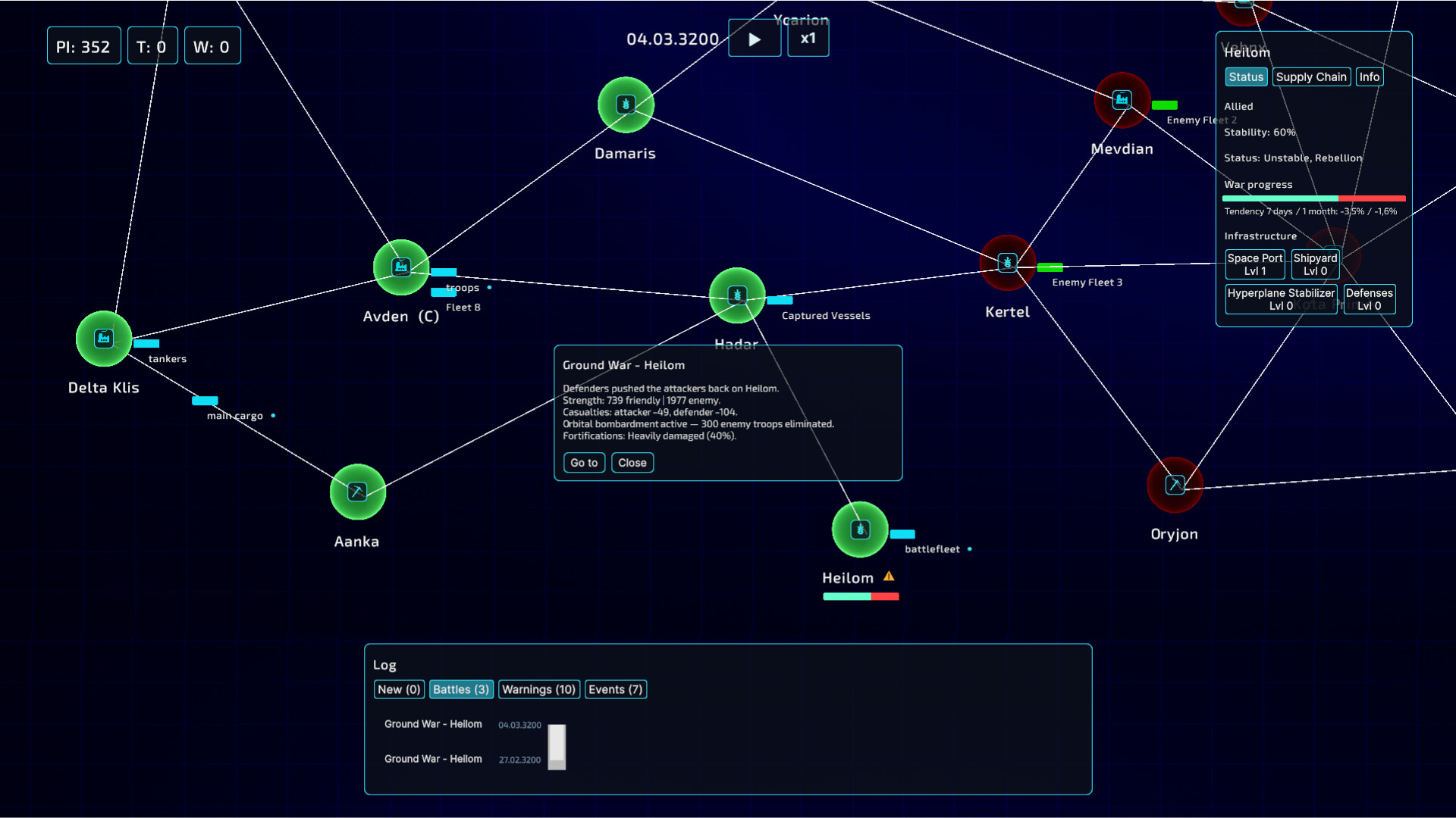 Space Fleet Logistics screenshot 6