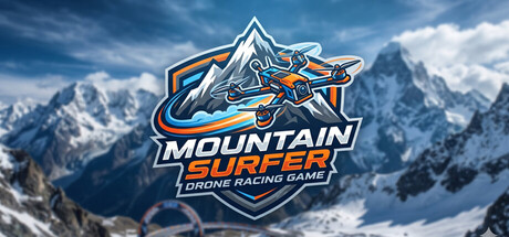 Mountain Surfer Drone Racing Game — Steam header