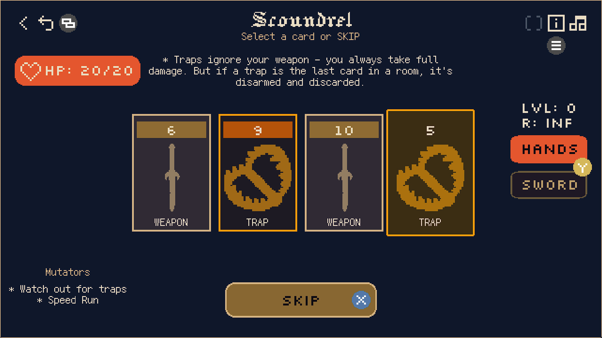 Scoundrel screenshot 4