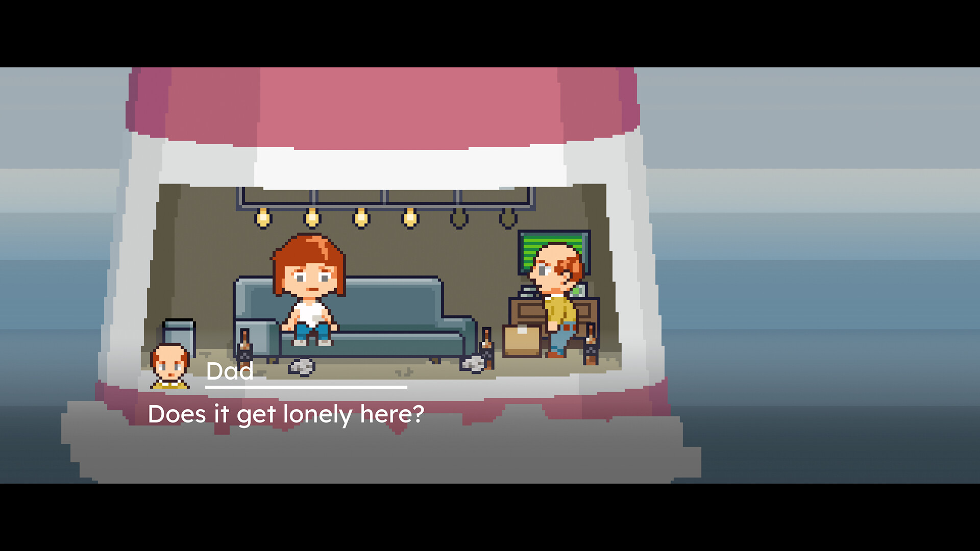 A Lighthouse on Rock Bottom screenshot 3