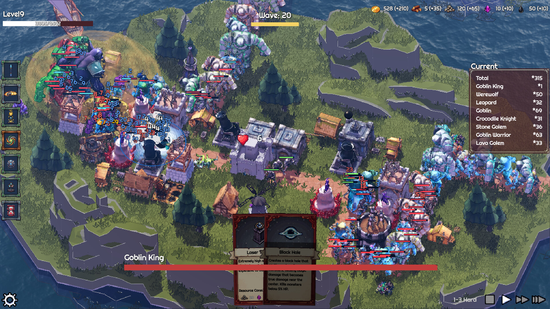 Rogue Realm Guardian Grids gameplay screenshot 2