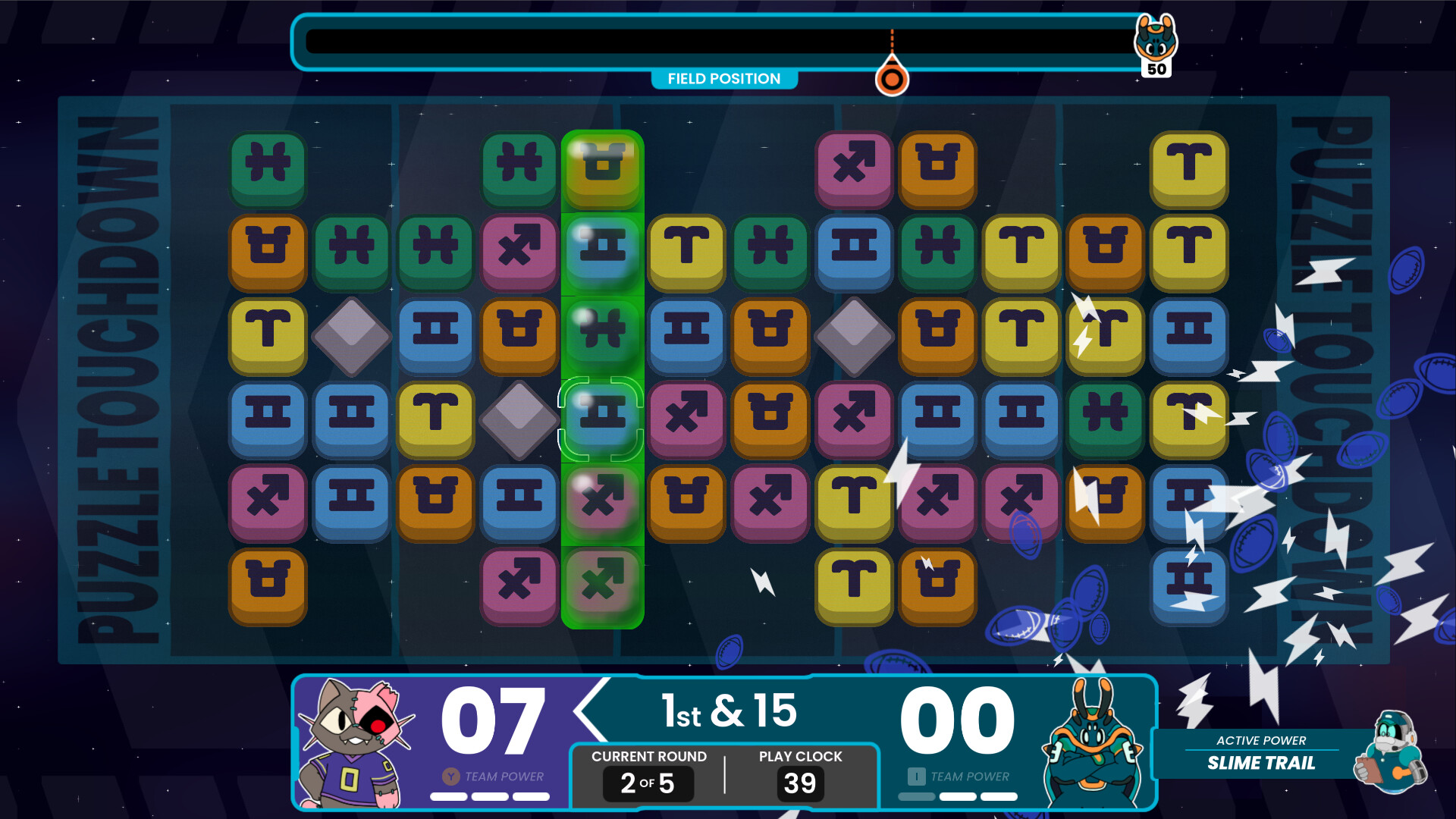 Intergalactic Puzzle Touchdown screenshot 5