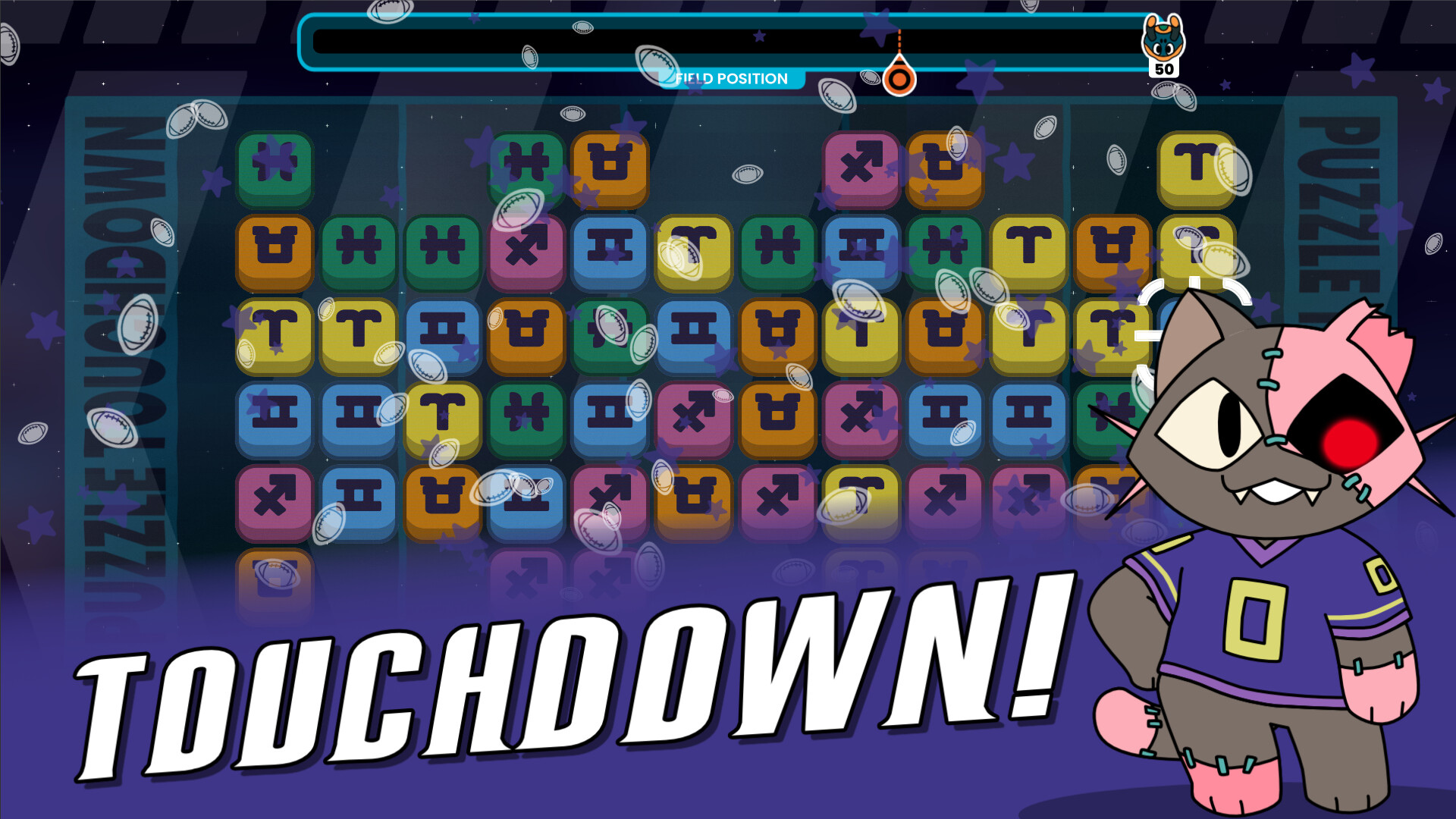Intergalactic Puzzle Touchdown screenshot 3