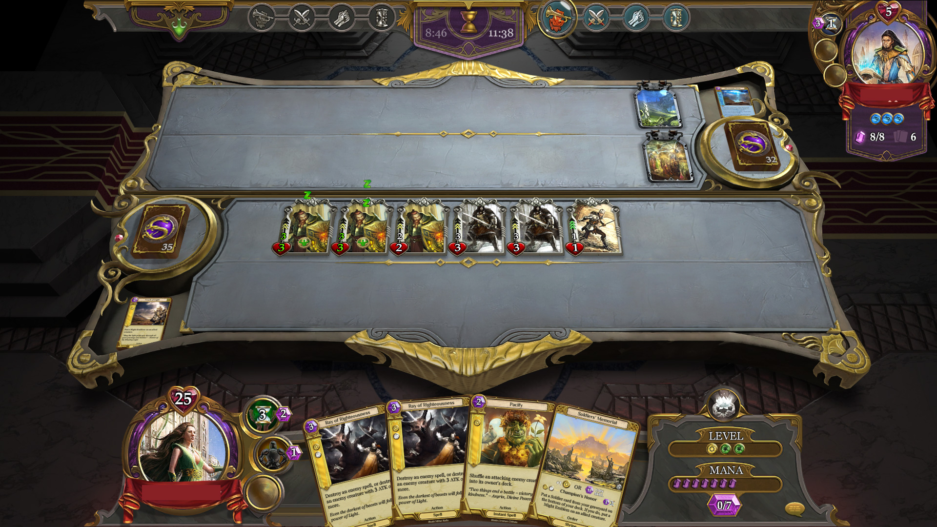 Spellweaver - Soldier Reverence Deck screenshot 3
