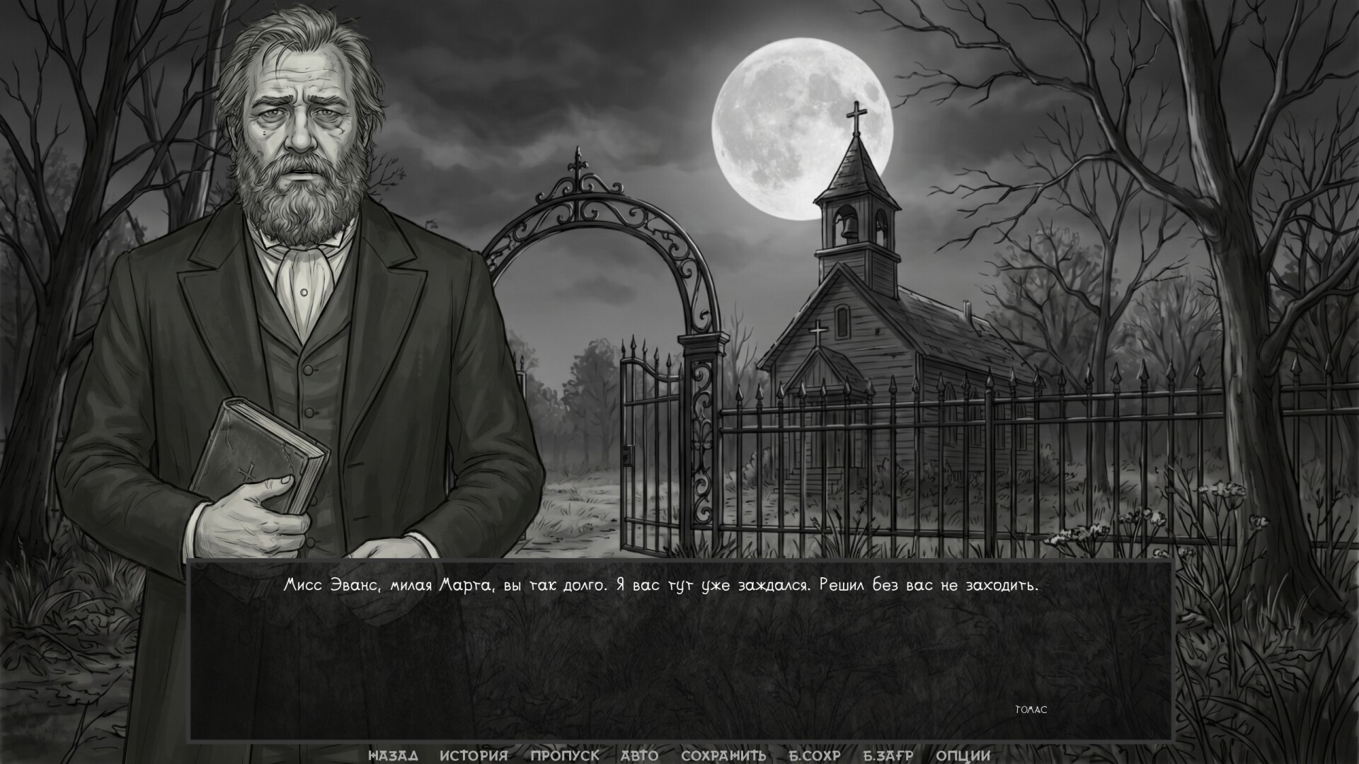 Visual novel: The One from the Dark screenshot 16