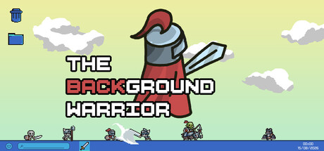 The Background Warrior — Steam header