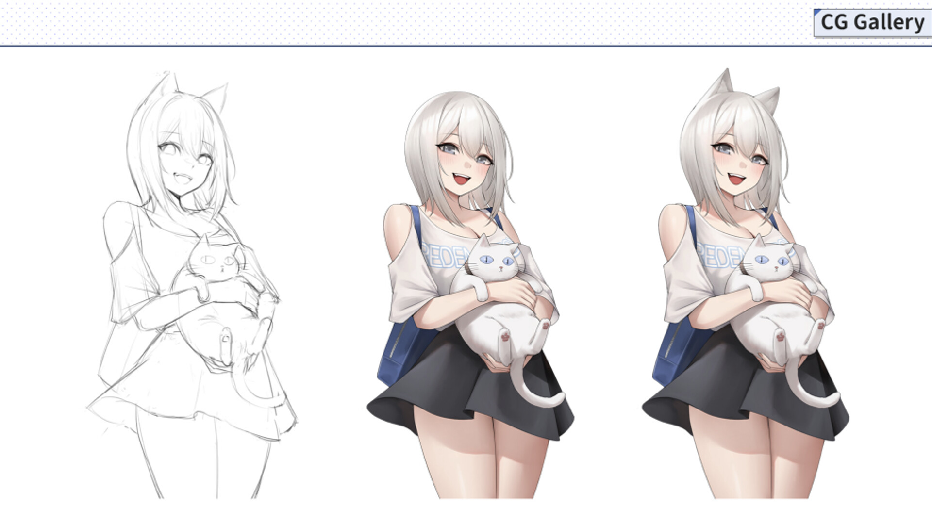 Cat Island Petrichor- Artbook R18 ver. screenshot 3