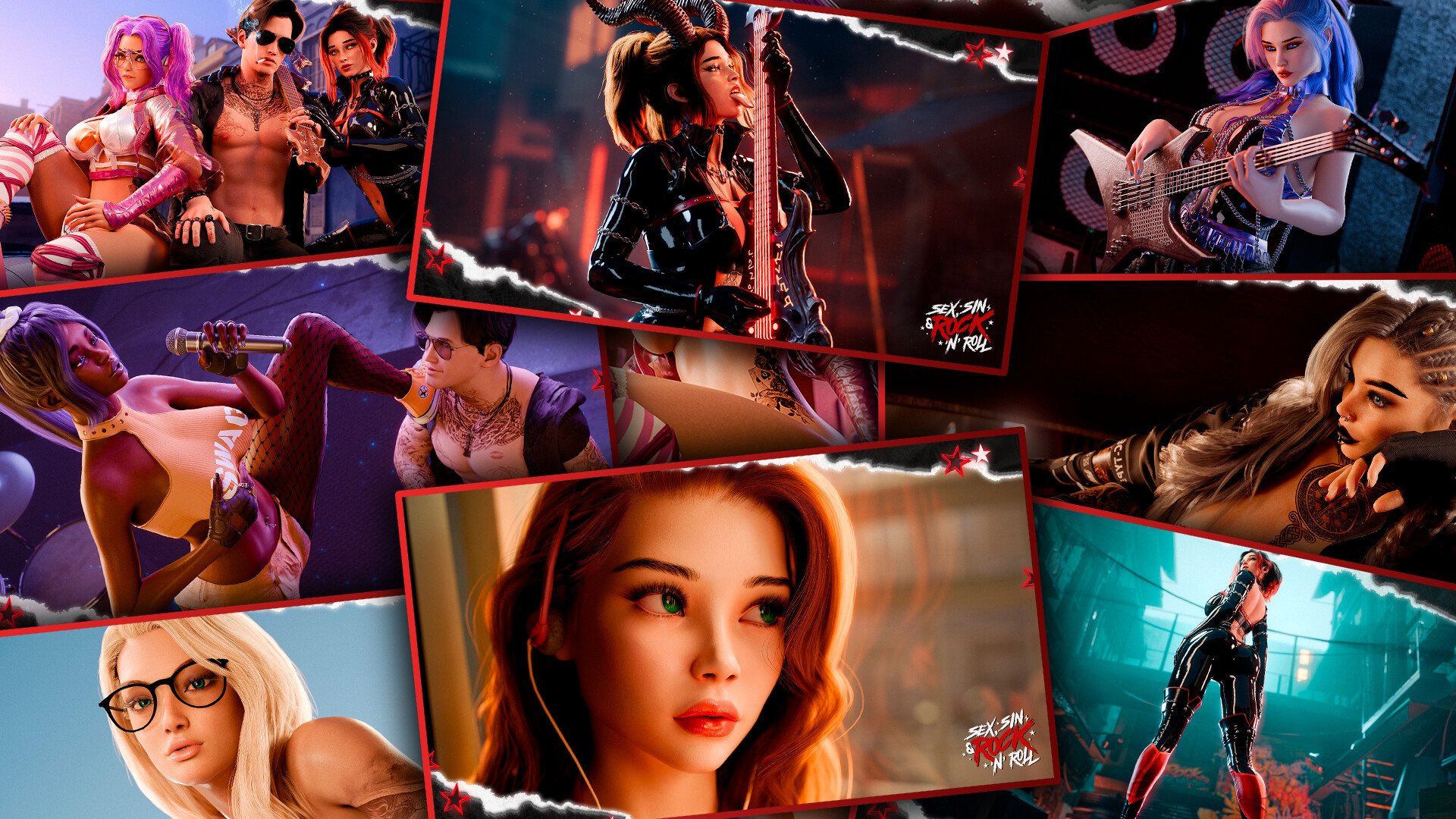 SEX, SIN & ROCK'N'ROLL 🤘🎸 - Wallpapers 18+ screenshot 1
