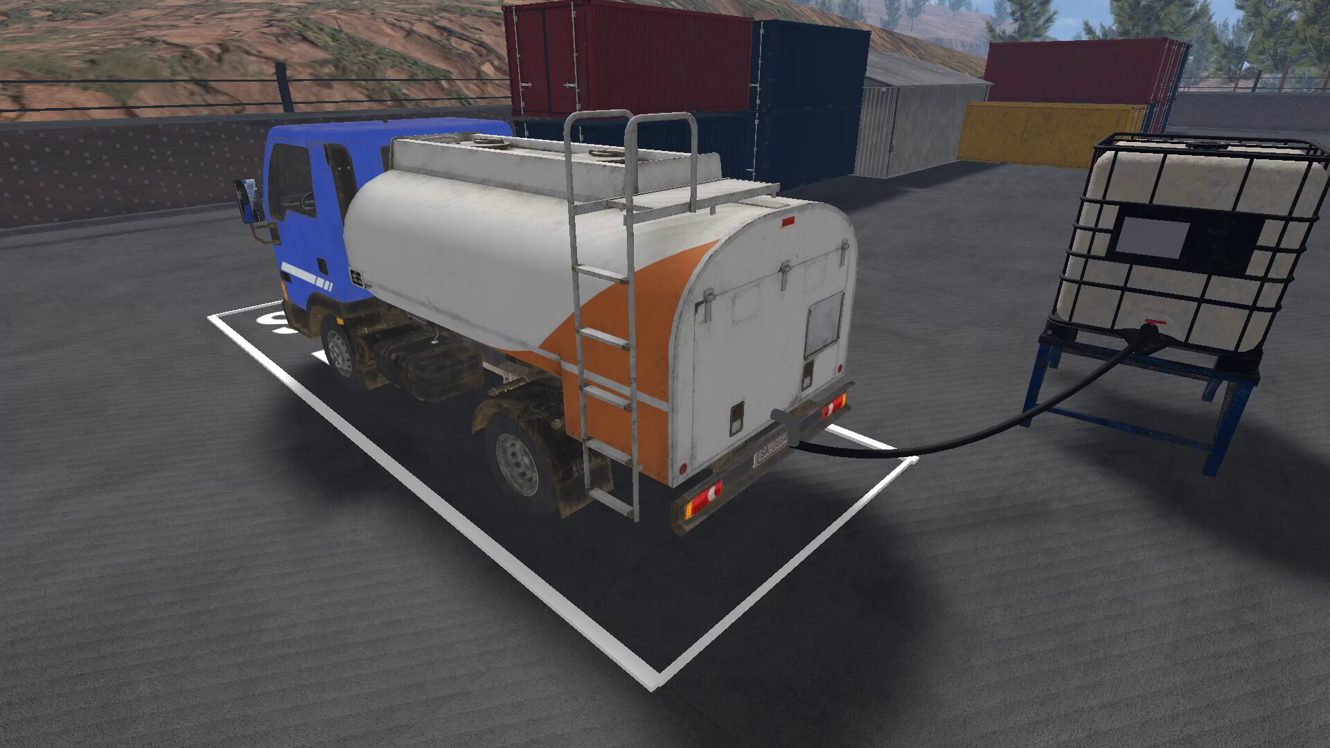 Water Truck Simulator screenshot 6