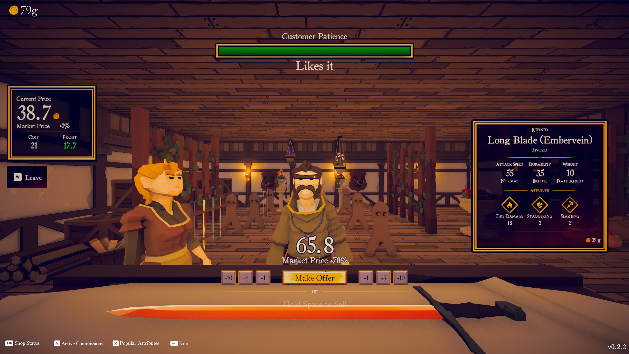 Fantasy Weaponsmith Simulator screenshot 3