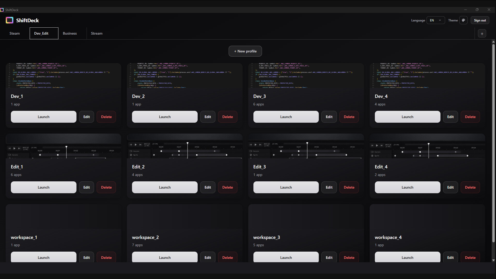 ShiftDeck screenshot 1