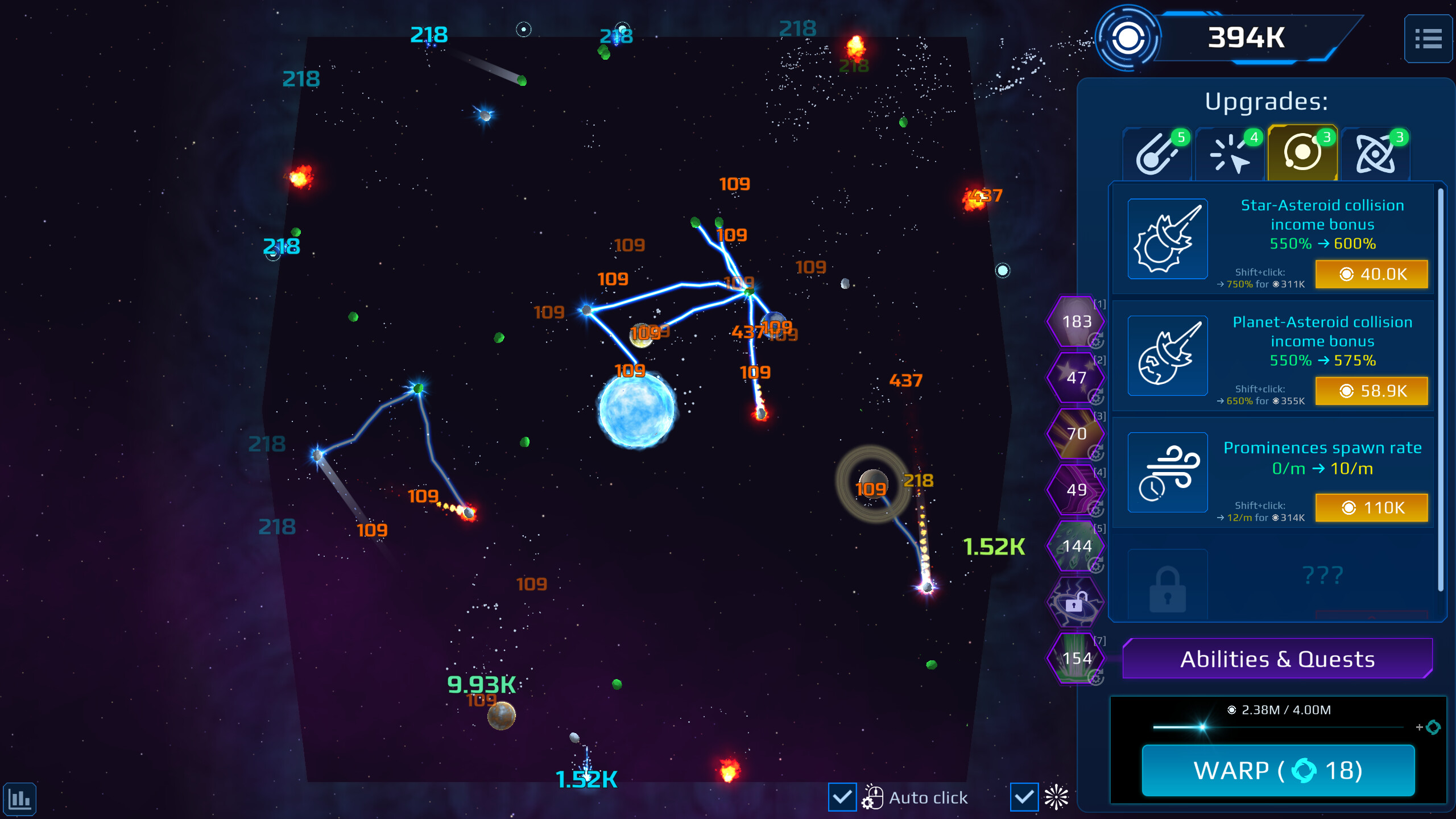 Astromental Incremental screenshot 6