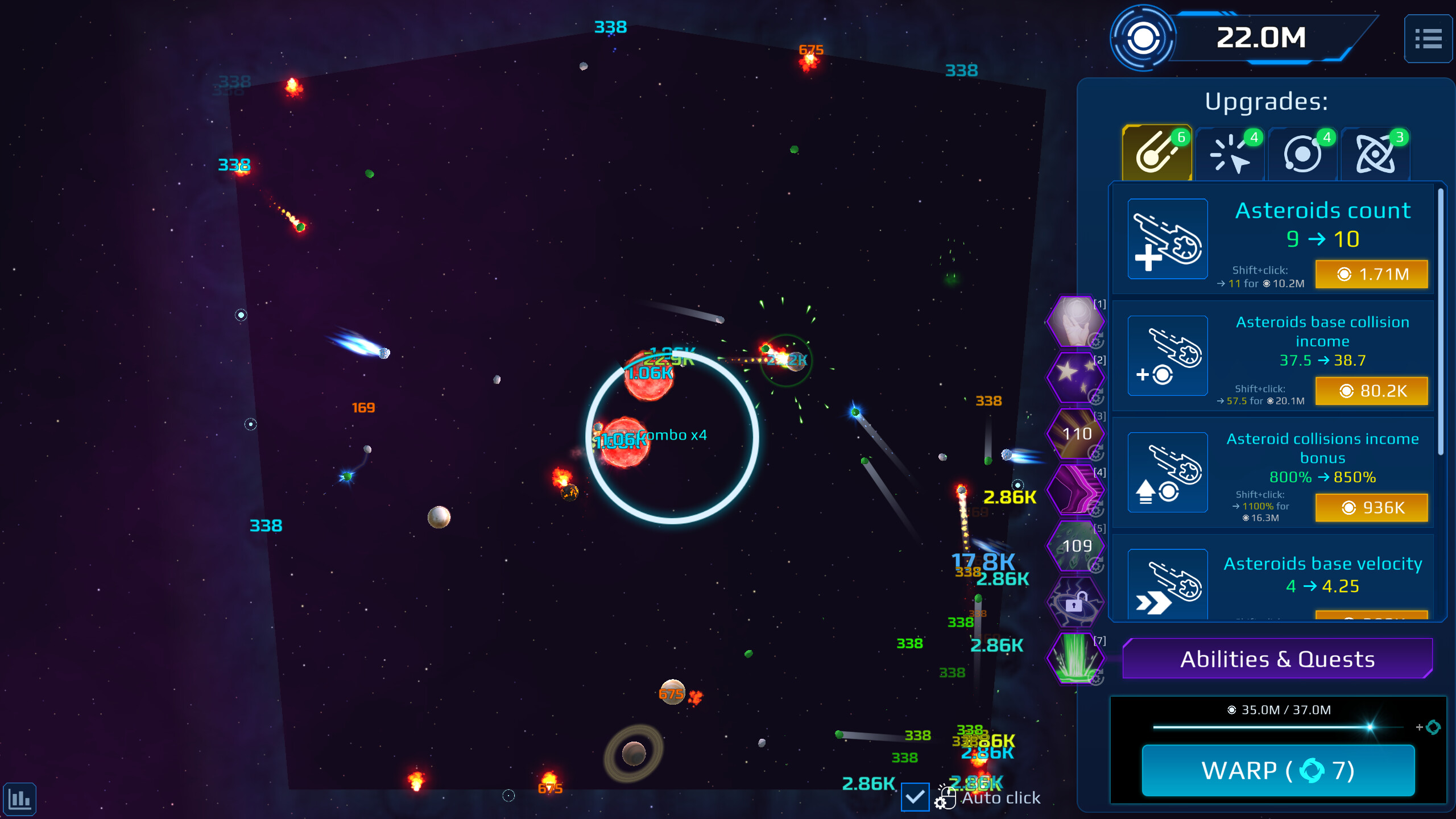 Astromental Incremental screenshot 7
