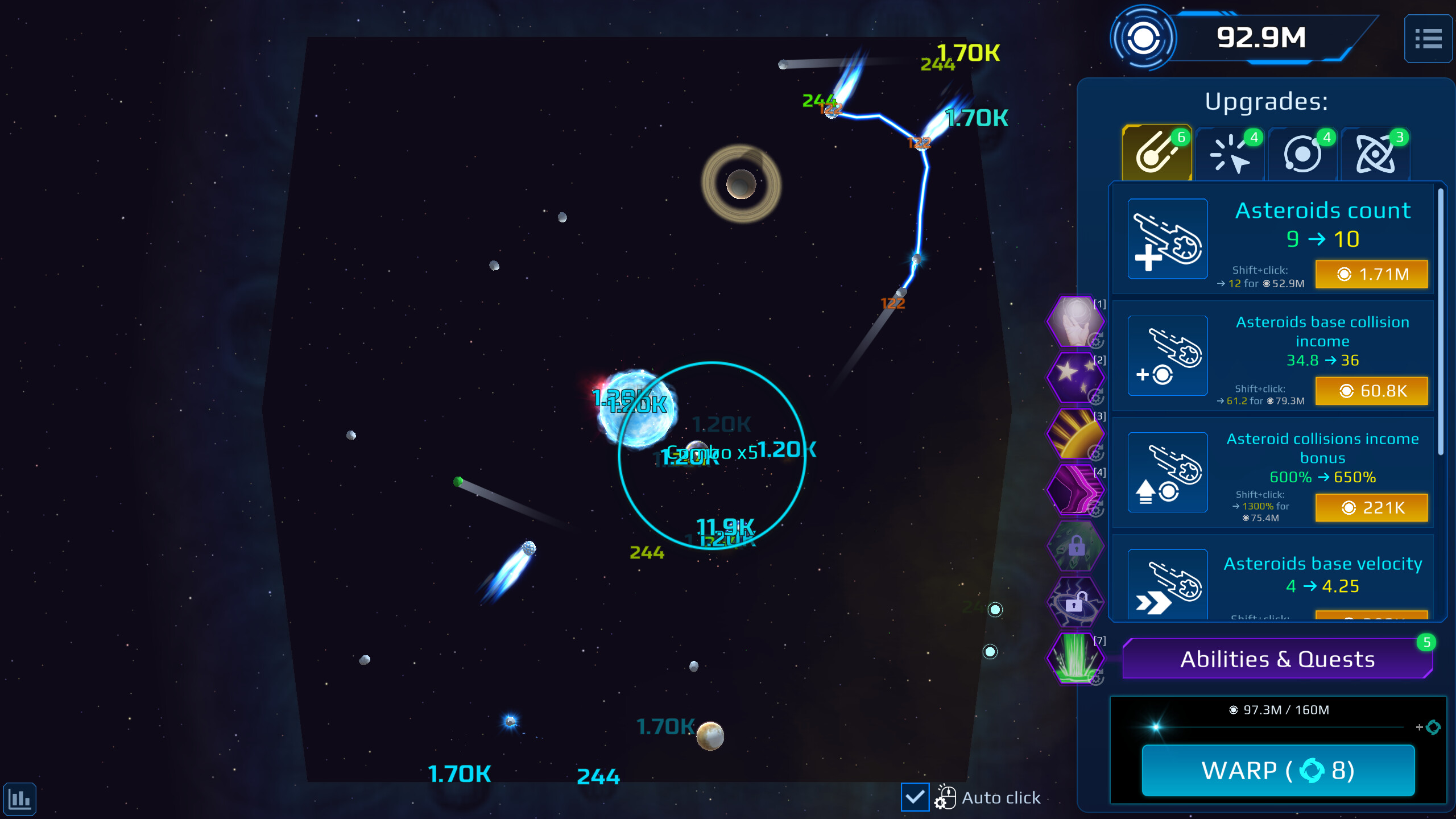 Astromental Incremental screenshot 9