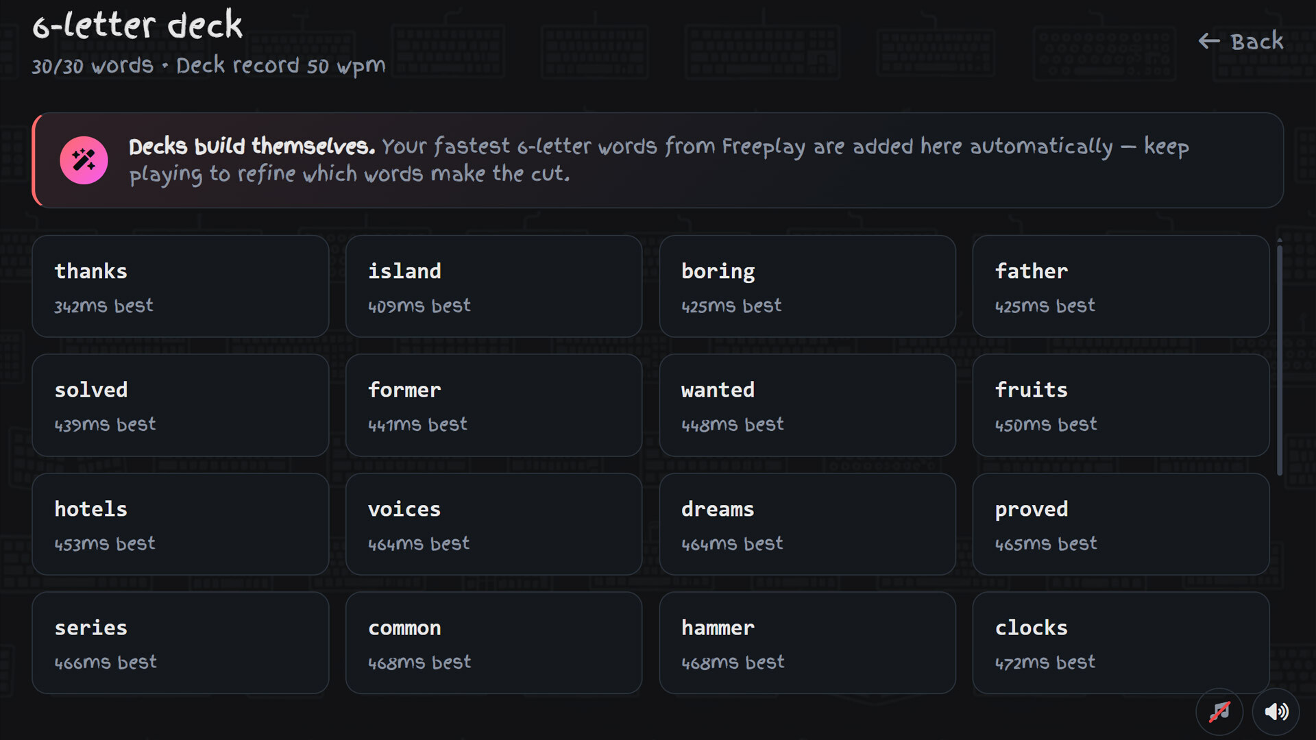 Typegrinder screenshot 5