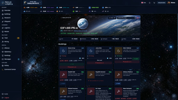 Nexus Legacy screenshot