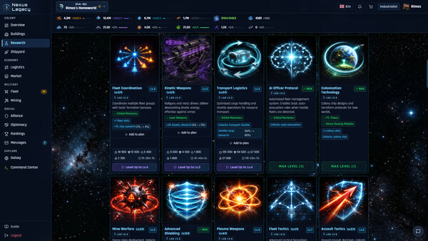 Nexus Legacy screenshot