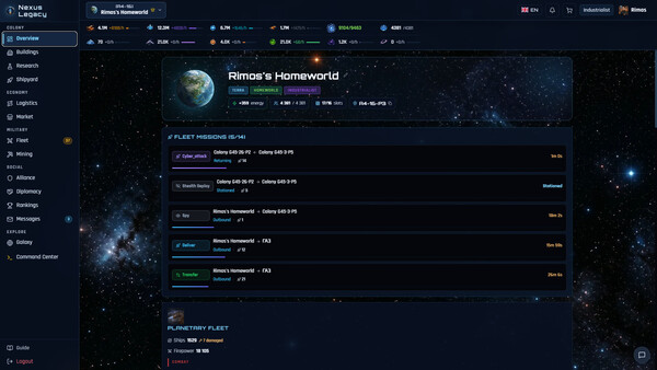 Nexus Legacy screenshot