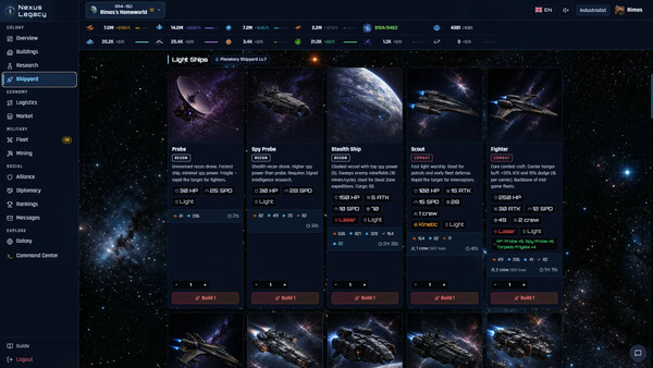 Nexus Legacy screenshot