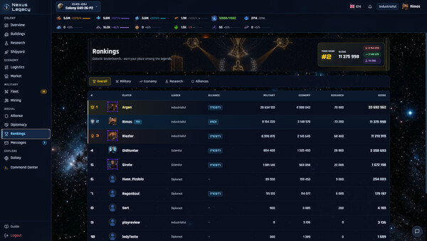 Nexus Legacy screenshot