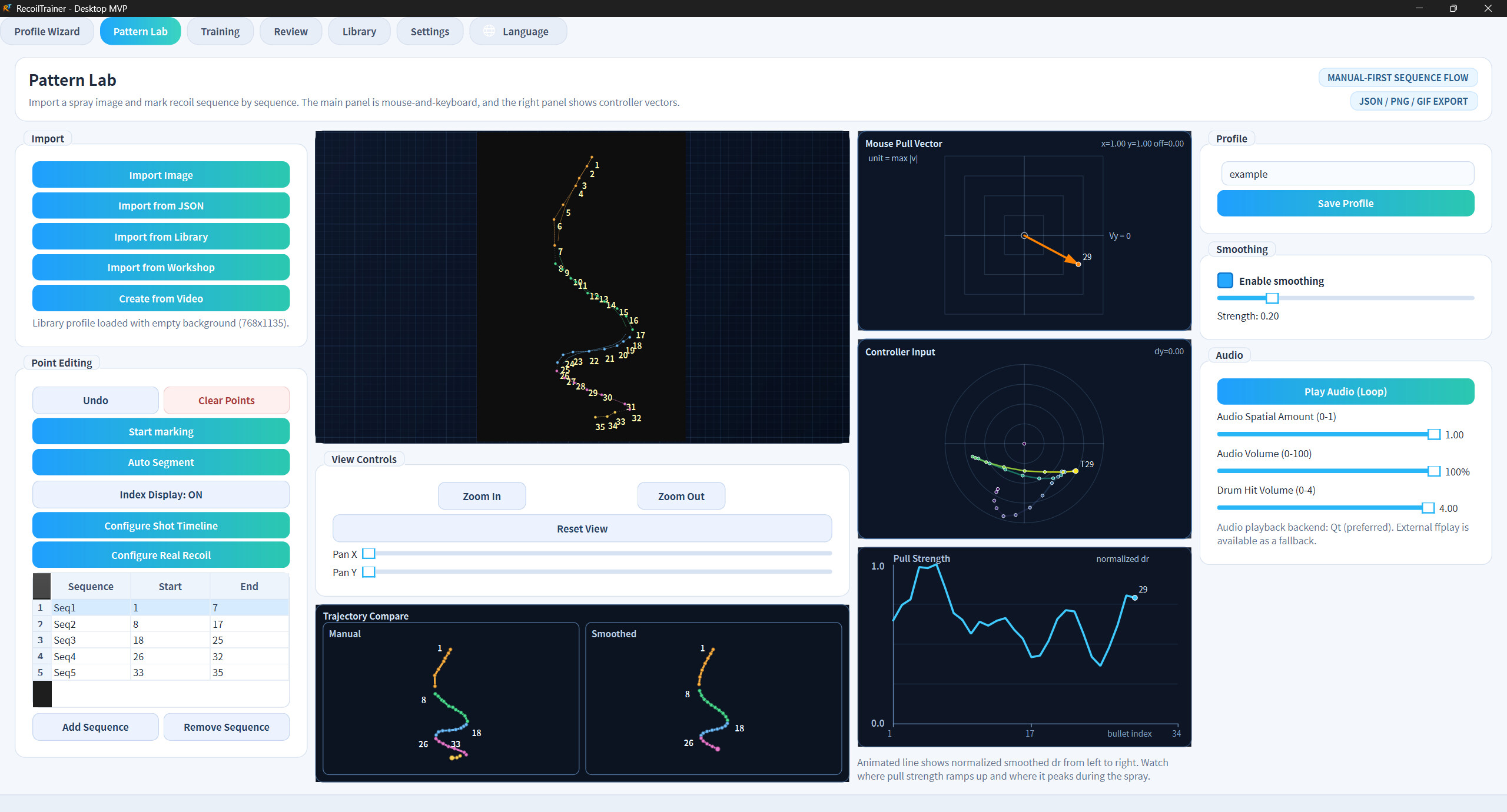 Recoil Trainer screenshot 1