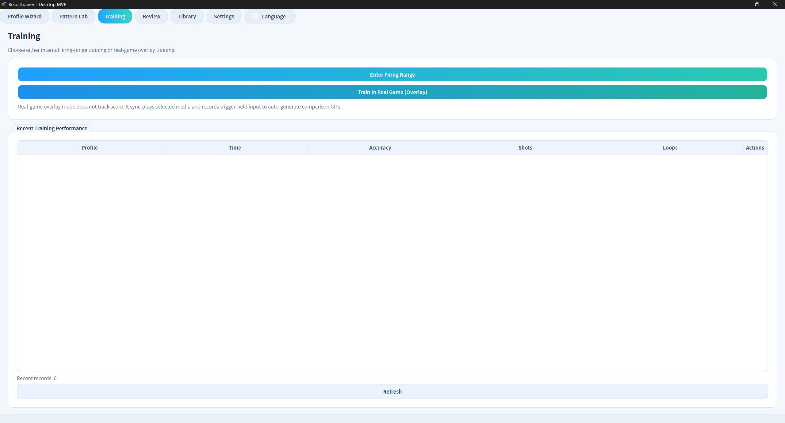 Recoil Trainer screenshot 5