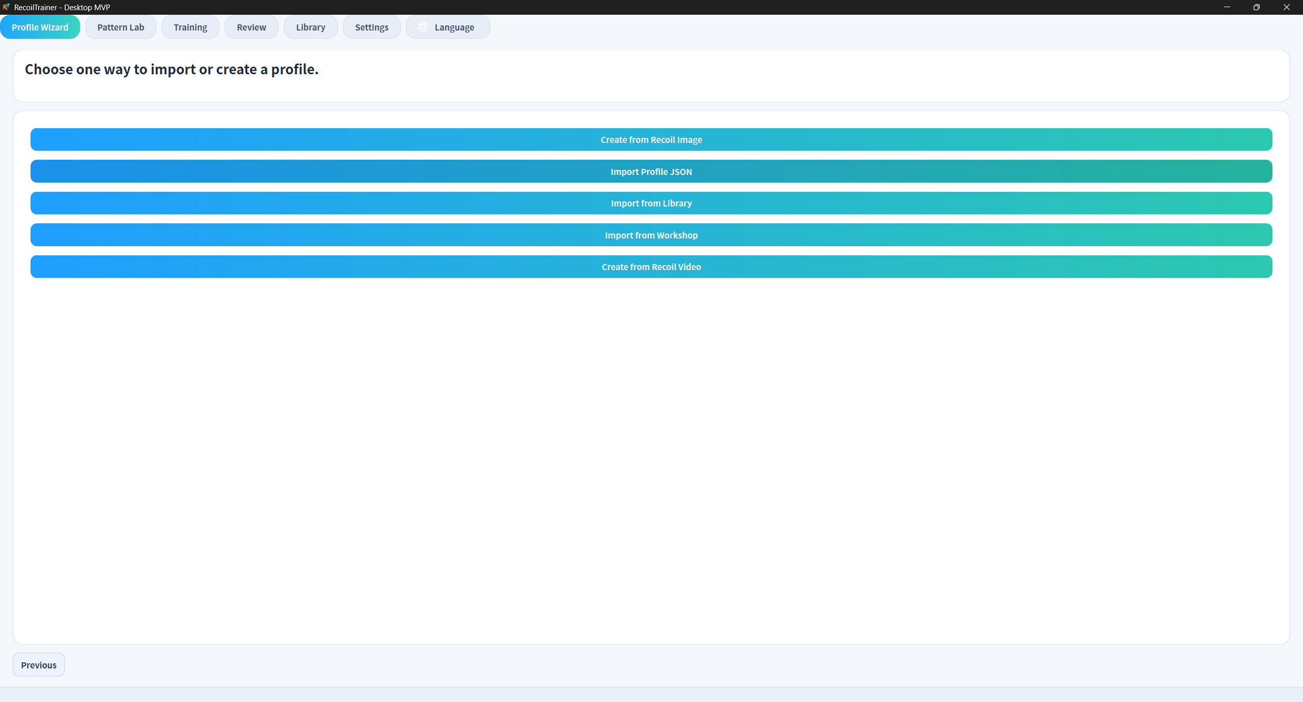 Recoil Trainer screenshot 6