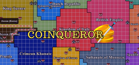 Coinqueror — Steam header