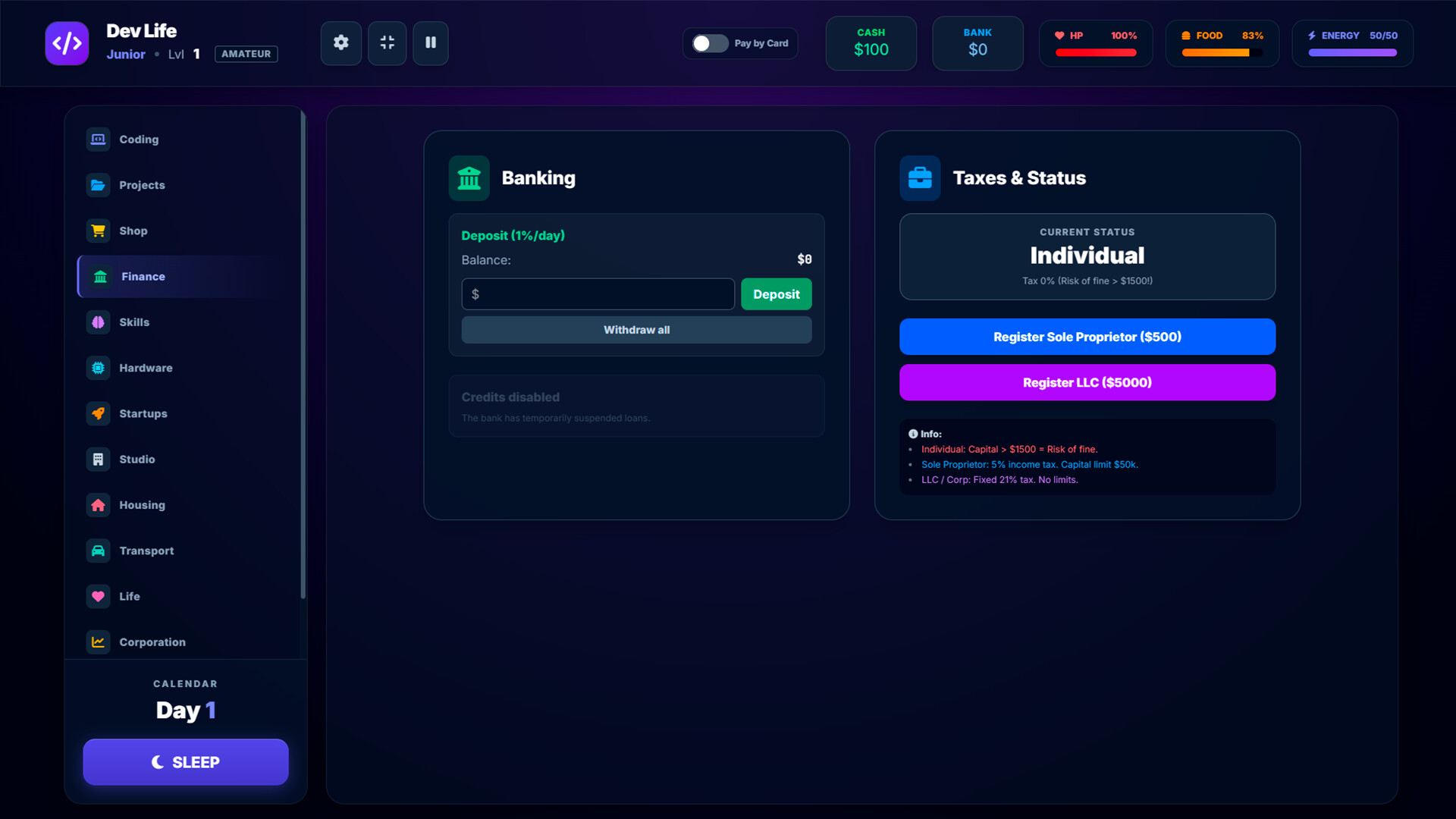 Dev Life: Tap & Code screenshot 6