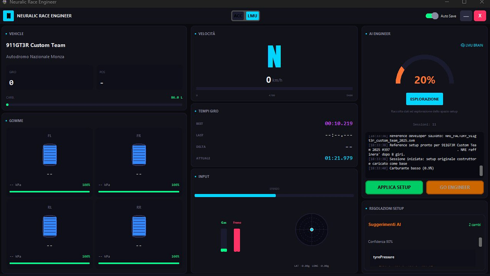 Neuralic Race Engineer screenshot 2