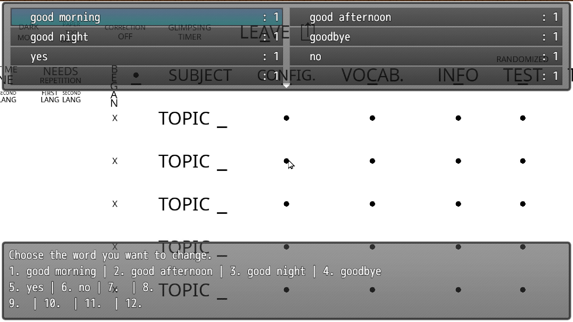 Lang Ops: Blank Canvas screenshot 1