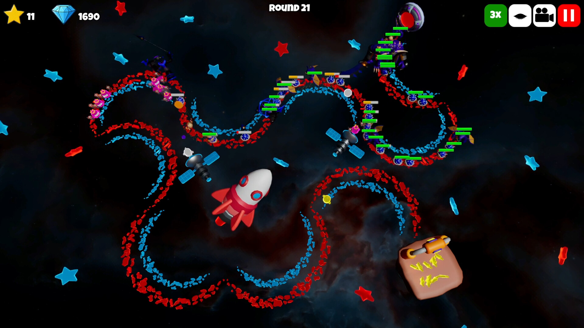 Glowbot Tower Defense screenshot 8