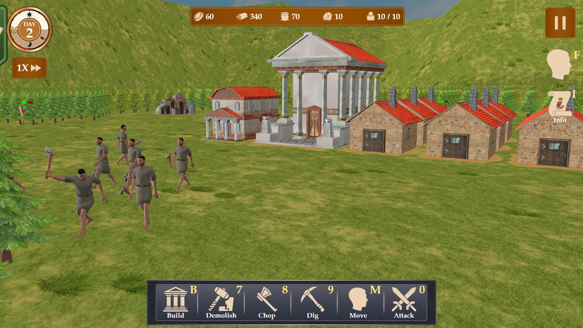 Rome City Builder screenshot 2