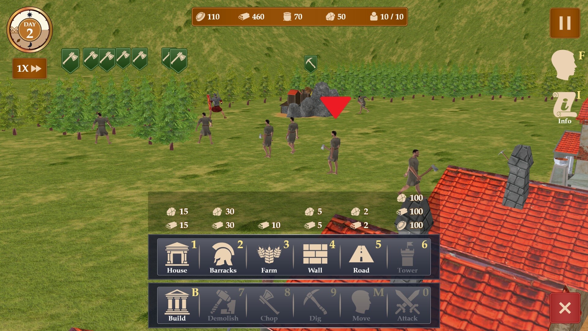 Rome City Builder screenshot 1