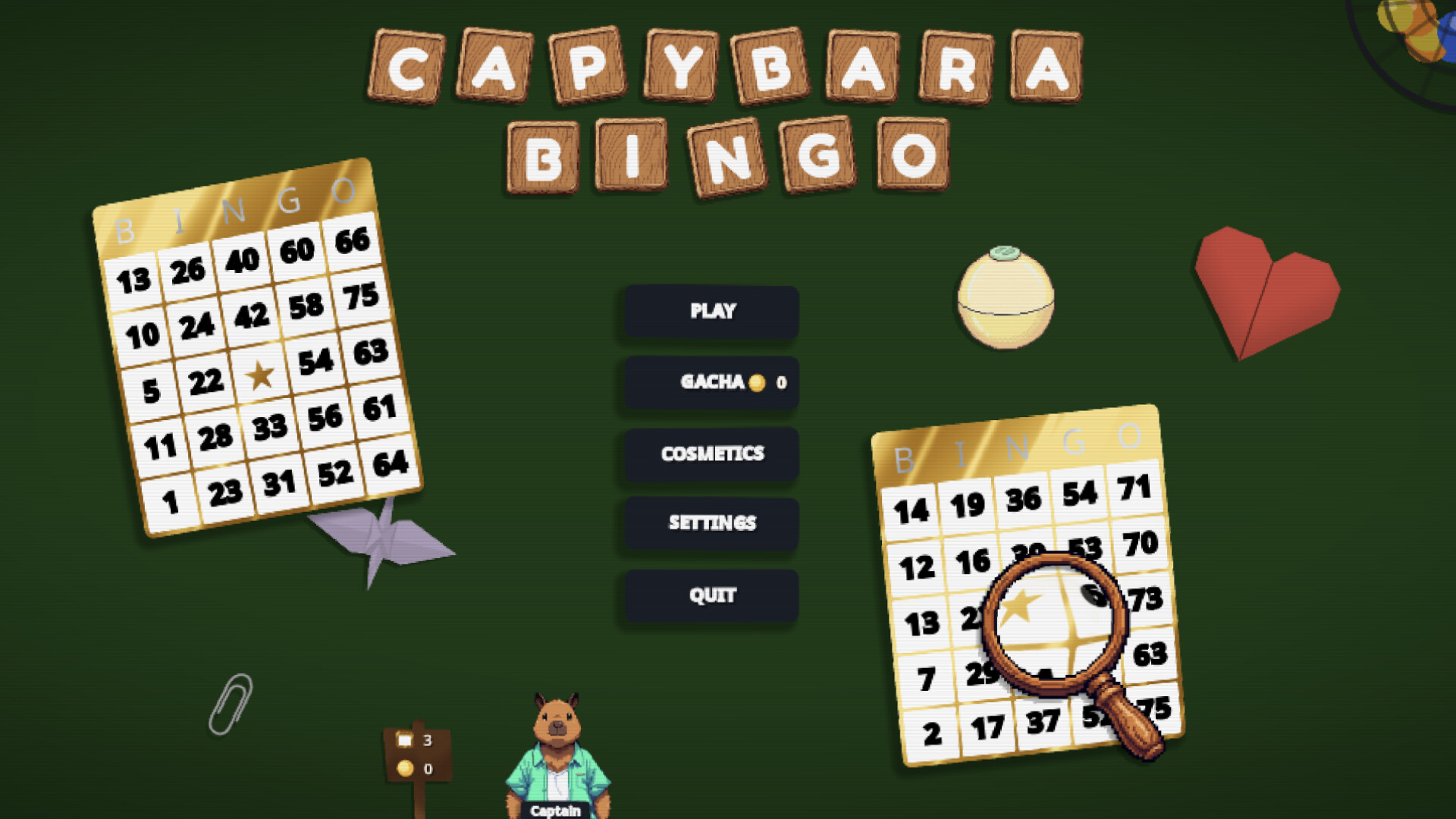 Capybara Bingo screenshot 1