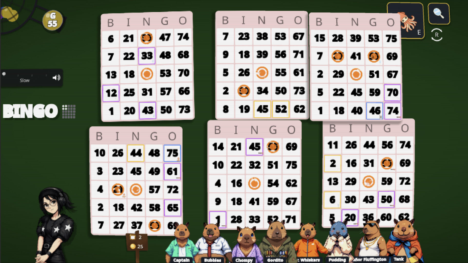 Capybara Bingo screenshot 4