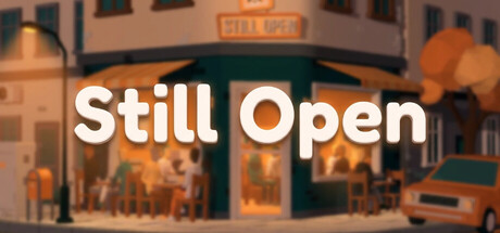 Still Open: Taskbar Cafe Idle — Steam header