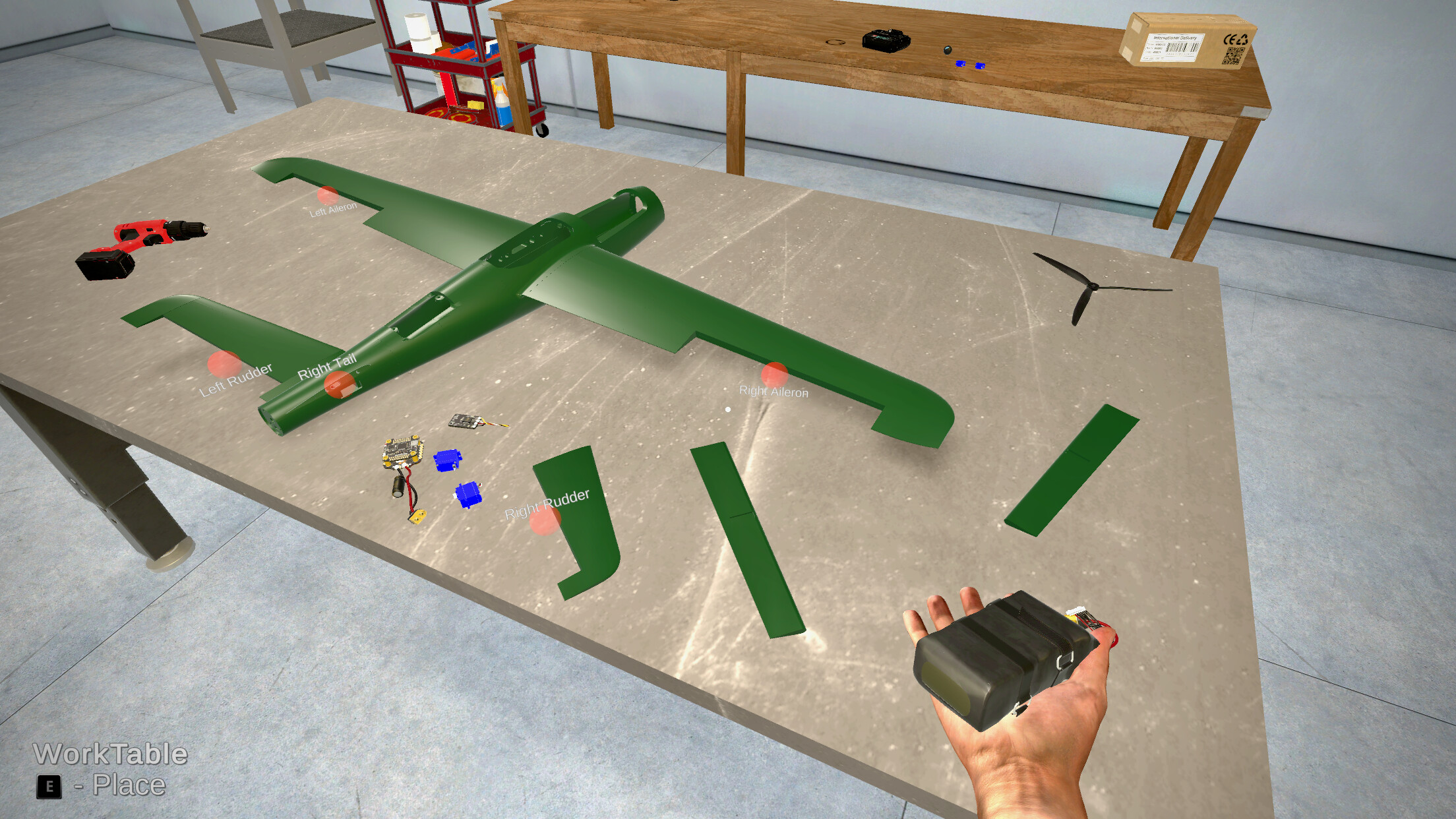 Drone Factory Simulator screenshot 1