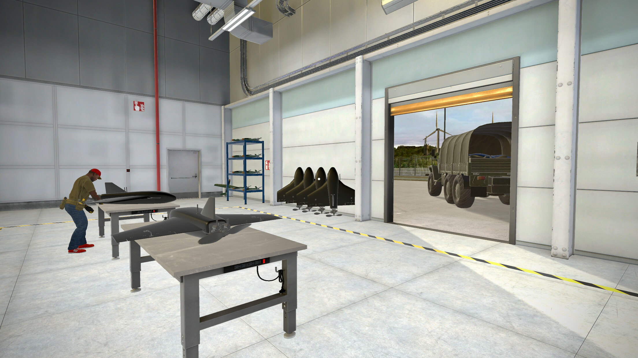 Drone Factory Simulator screenshot 18