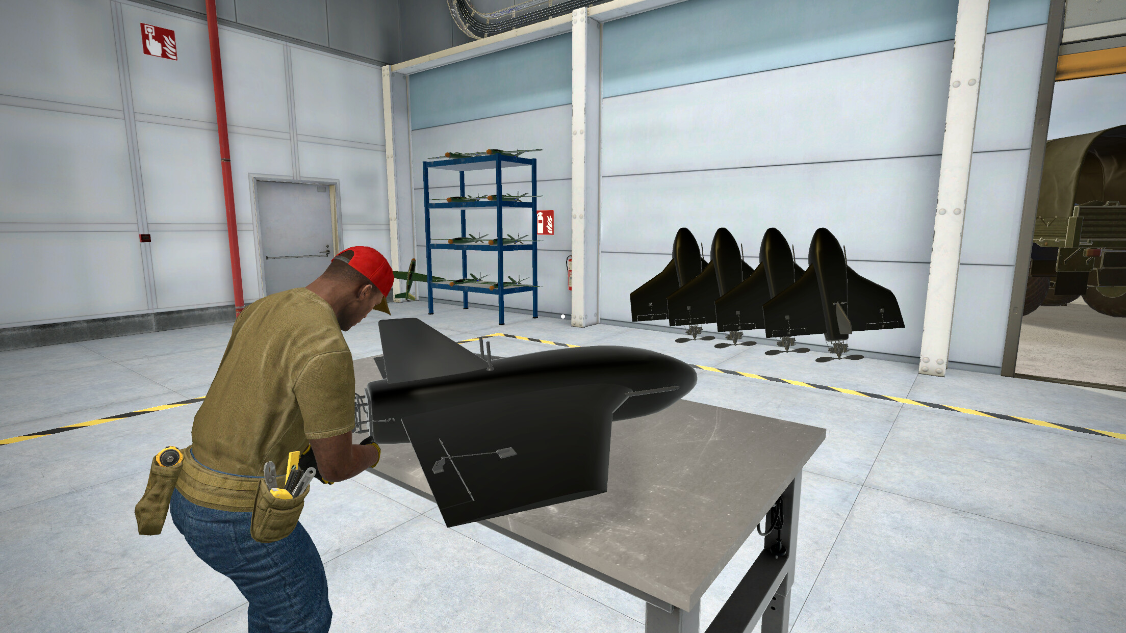 Drone Factory Simulator screenshot 13